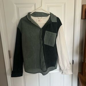 corduroy shacket